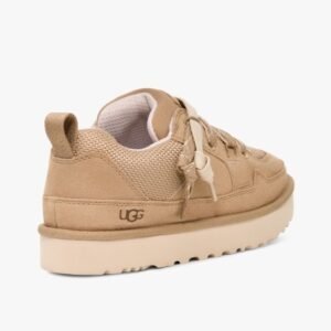 UGG 봄 남성용 패션 편안한 단색 로우탑 플랫힐 더블 컬러 레이스업 스트릿 스타일 캐주얼 슈즈