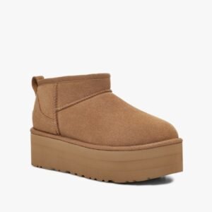 UGG 가을겨울 여성용 클래식 미니 솔리드 컬러 숏 부츠 - 편안 패션 / 두꺼운 밑창 / 보온 캐주얼