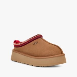 UGG 가을 여성용 캐주얼하고 편안한 두꺼운 밑창 Tazz 타츠 로퍼 슬립온 모피 신발