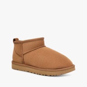 UGG 가을겨울 여성용 캐주얼 편안한 플랫 슬림 색상 둥근 발끝 패션 클래식 숏 부츠 스노우 부츠