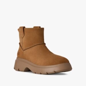 UGG 가을 신상 여성용 패션 편안 따뜻한 플랫힐 플랫폼 캐주얼 미니 첼시 부츠