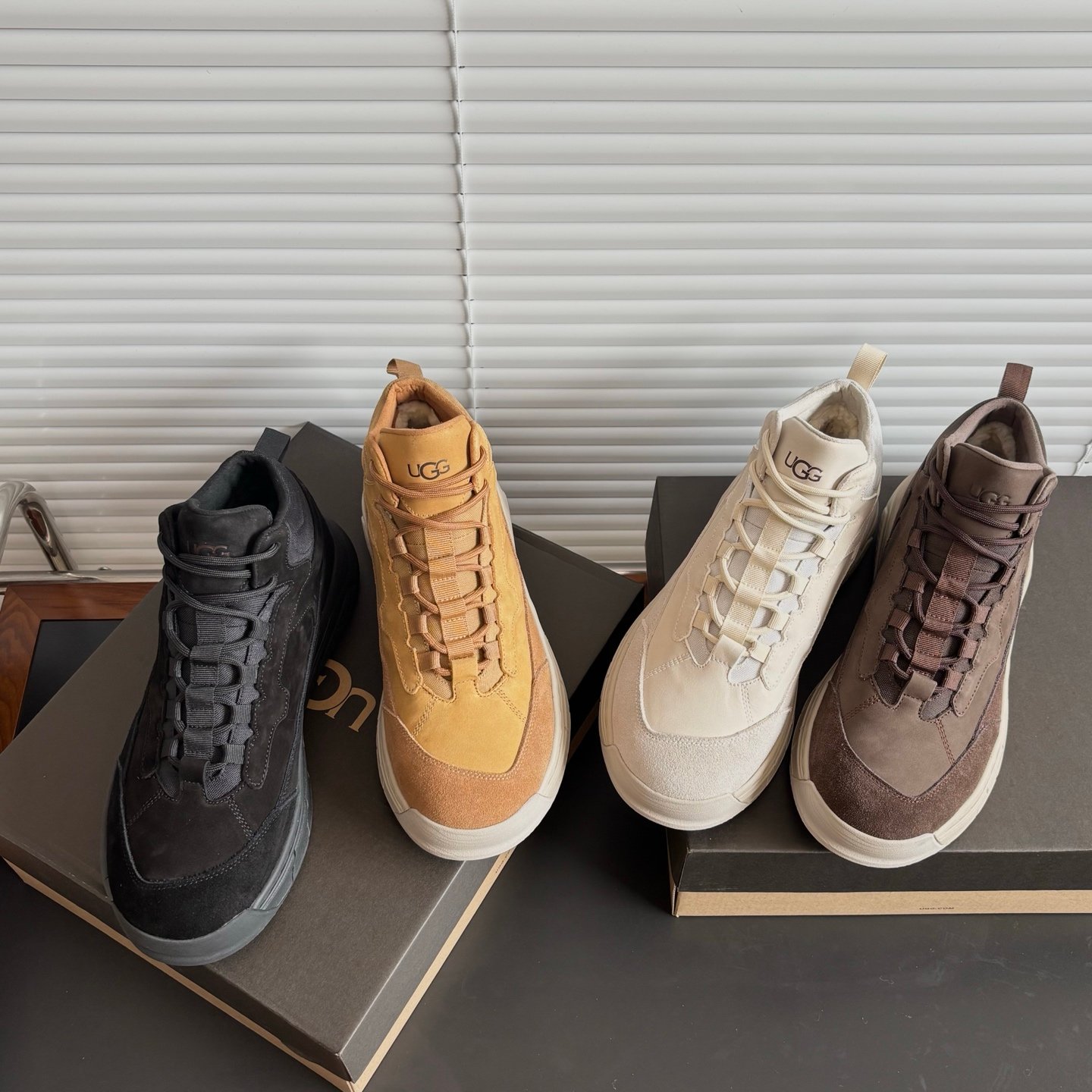 UGG 남성용 스노우부츠 대마왕 미끄럼방지 & 보온