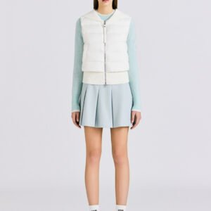 G/FORE 여성용 골프 상의 년 겨울 원형 넥 로고 다용도 보온 스포츠 조끼