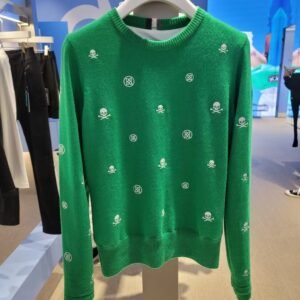 G/FORE 여성 골프 초가을 신상 레이어드 니트 셔츠 통기성 야크원사 소재