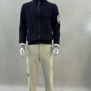 G/FORE 남성용 골프웨어 상의 25년 겨울 스탠드 칼라 로고 디테일 다용도 보온 롱슬리브 자켓