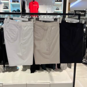 Titleist 남성 여름용 한국 스타일 골프웨어 26년 신모델 무지 5부 반바지 아웃도어 스포츠 캐주얼 반바지