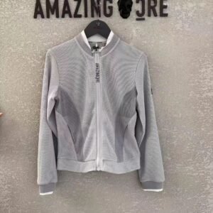 Amazingcre 여성용 26년 가을 신상 골프 캐주얼 상의 다용도 롱슬리브 지퍼 재킷 고급형 스탠드 칼라 슬림핏