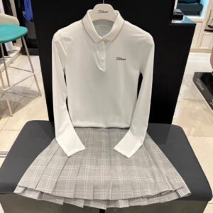 Titleist 여성용 골프웨어 26년 봄여름 신상 칼라티 쿨감 긴팔 상의 스트레치 올매치 캐주얼 속건성