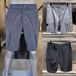 Amazingcre  남성용 26년 여름 신모델 골프복 바지 캐주얼 운동 야외용 통기성 얇은 소재 신축성 숏팬츠