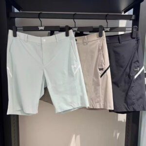 PXG 남성용 여름 신상 골프웨어 반바지 패션으로 다양한 스타일에 어울리는 야외 운동용 통기성 속건성 반바지