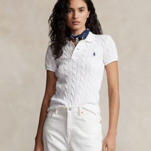 Ralph Lauren 케이블 니트 폴로 셔츠