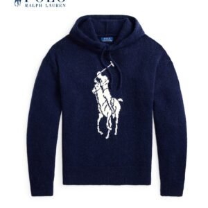 Ralph Lauren 클래식 빅 포니 후드 니트