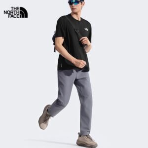 The North Face유니섹스 여름 순면 자수 긴팔/반팔티 라운드넥 통기성 캐주얼 트렌디