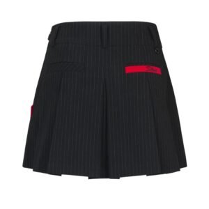 Titleist 여성 골프 패션 스트라이프 미니스커트 아웃도어 스포츠 슬림 핏 날씬해 보이는 효과 치마팬츠