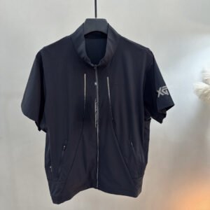 G/FORE 남성 골프웨어 26년 썸머 신상 독자 커스텀 스포츠 캐주얼 지퍼 반팔 가디건