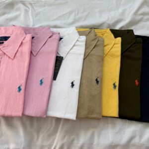 Ralph Lauren 여성용 100% 린넨 셔츠