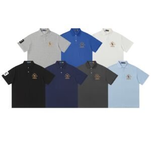 Ralph Lauren 남성 케이블 니트 폴로 셔츠