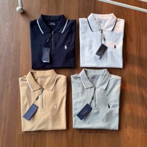 Ralph Lauren 남성 반집업, 공식 홈페이지 신상품, 클래식 트리밍 라펠 칼라 남성용