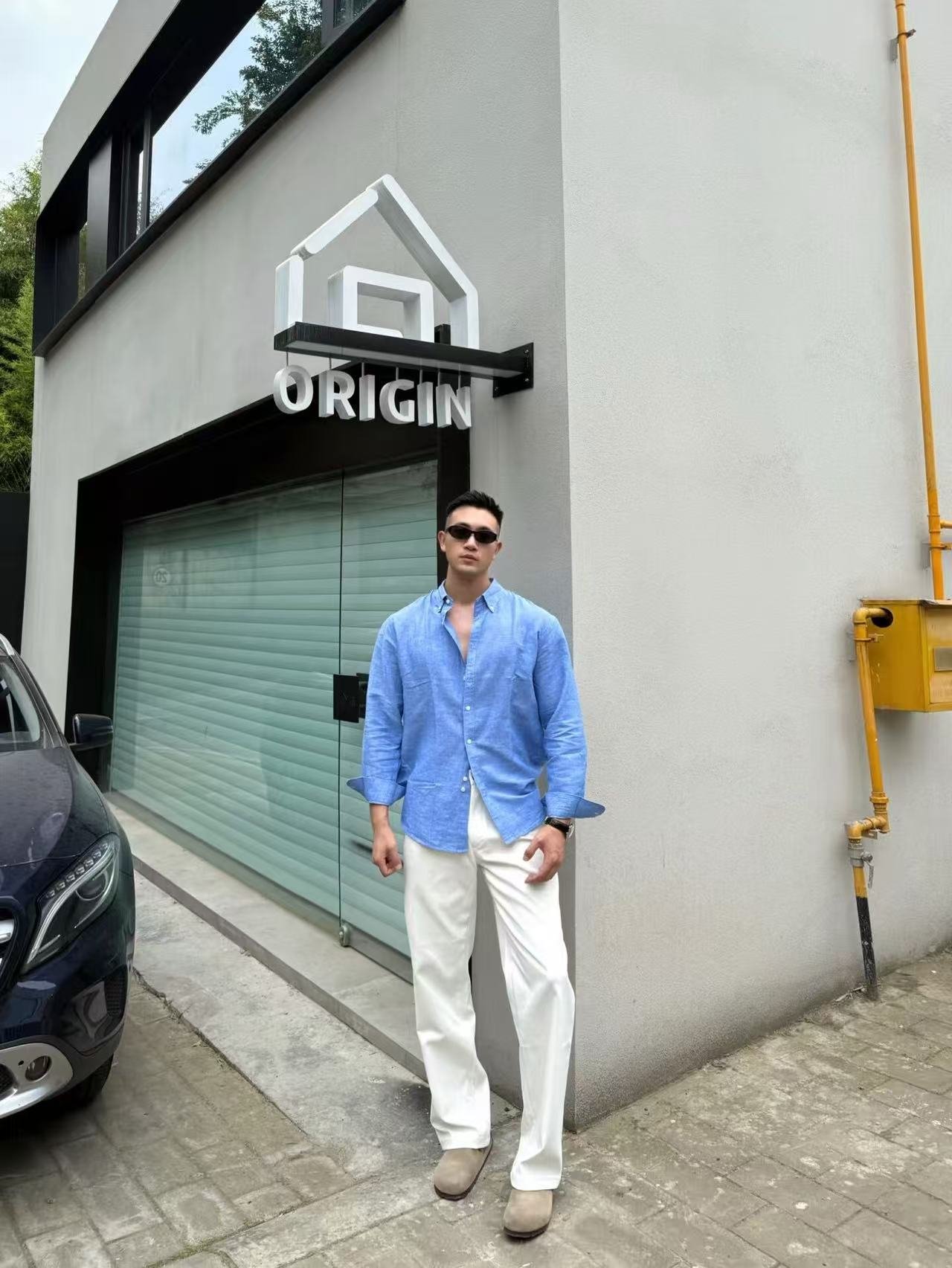 Ralph Lauren 남성 린넨 셔츠