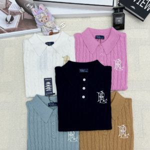 Ralph Lauren  26신상 폴로칼라 니트 반팔 스타일