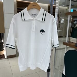 Malbon 여성 골프 여름 신품 칼라 반팔 티셔츠 캐주얼 스포츠 의류 스포츠 아웃도어 반팔 폴로셔츠