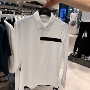 G/FORE 남성 골프 긴팔 티셔츠 흡습속건 통기성 스포츠 폴로셔츠 골프웨어 상의