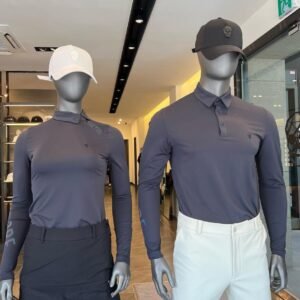 Amazingcre 골프 긴팔 티셔츠 남성용 2026 신상품 라운지웨어 골프 핏 슬림핏 땀흡수 속건성 봄가을