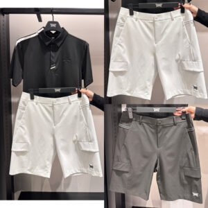 PXG 26 남성 여름 골프 캐주얼 스포츠 반바지 심플하고 편안하며 통기성 우수한 데일리 팬츠