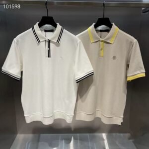 G/FORE 남성용 화이트톤 강조 심플 베이직 컬러배치 골프웨어 반팔 티셔츠 스타일리시 운동복 고기능성 야구점퍼