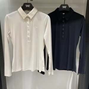 PXG 여성용 2026 신상 골프 긴팔 티셔츠 셔츠칼라 슬림핏 날씬해보이는 속건 통기성 상의