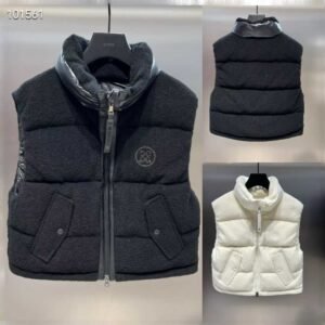 G/FORE 골프 여성 다운 베스트 울 소재 패션 보온 골프 운동 조끼