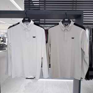 PXG 신형 골프웨어 남성 카라 긴팔 티셔츠 캐주얼 스포츠 비즈니스 데일리로 활용하기 좋은 통기성 저지
